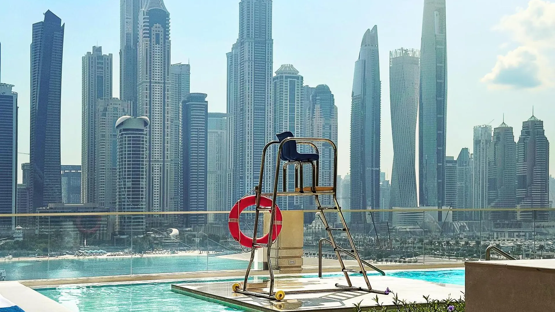 Apartment Iconic Palm And Atlantis View With Private Beach & Pool Dubai