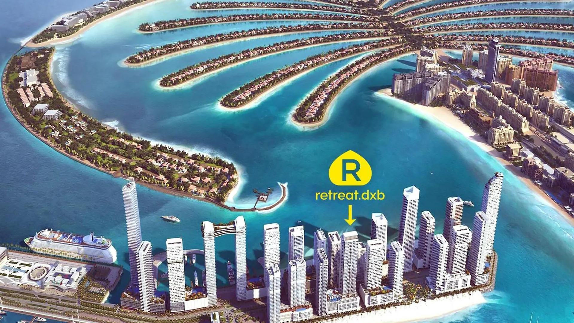 Iconic Palm And Atlantis View With Private Beach & Pool Dubai 0*,